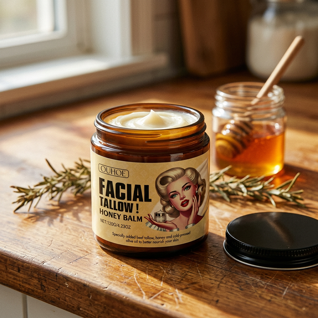 Tallow & Honey Face Balm