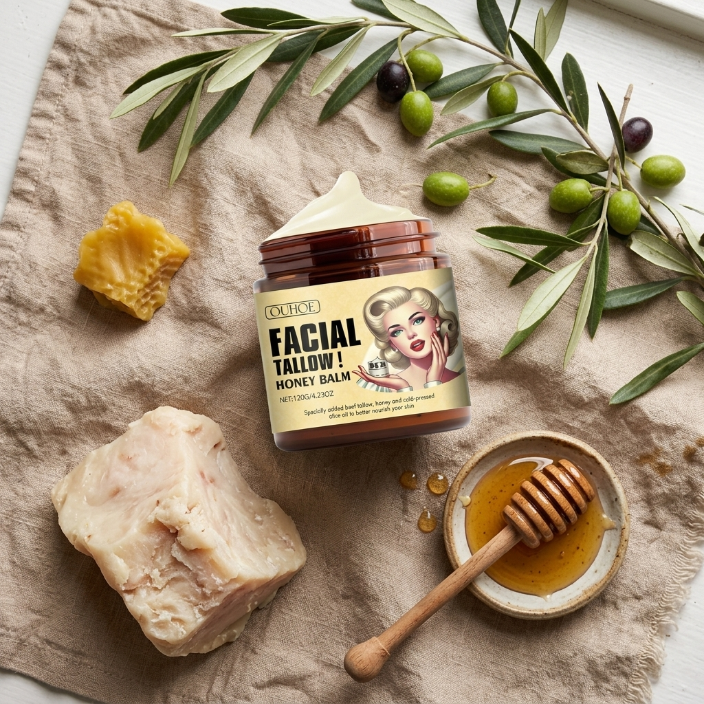 Tallow & Honey Face Balm