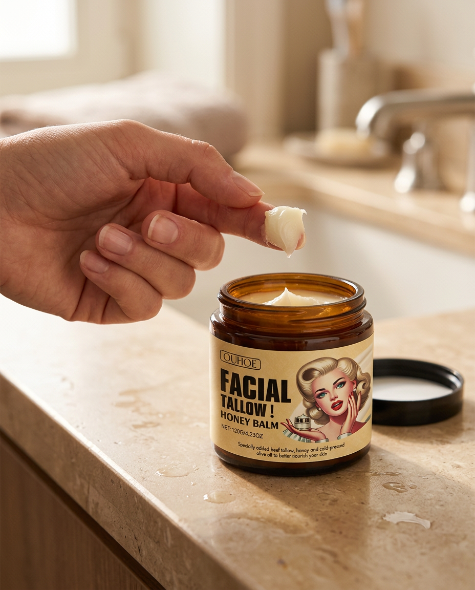 Tallow & Honey Face Balm