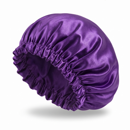 Deep Purple PT Satin Silk Bonnet
