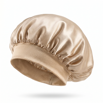 Khaki PT Satin Silk Bonnet