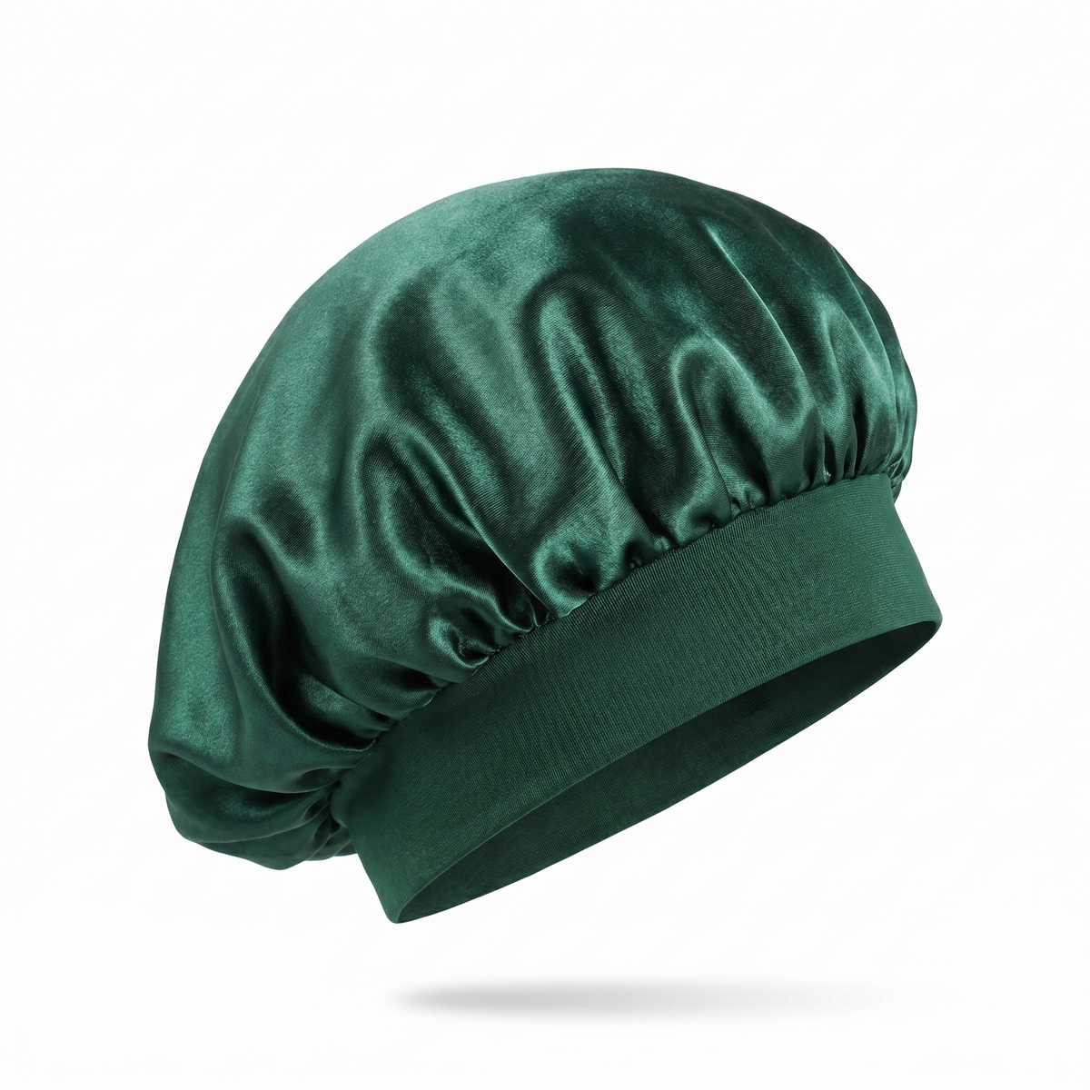 Green PT Satin Silk Bonnet