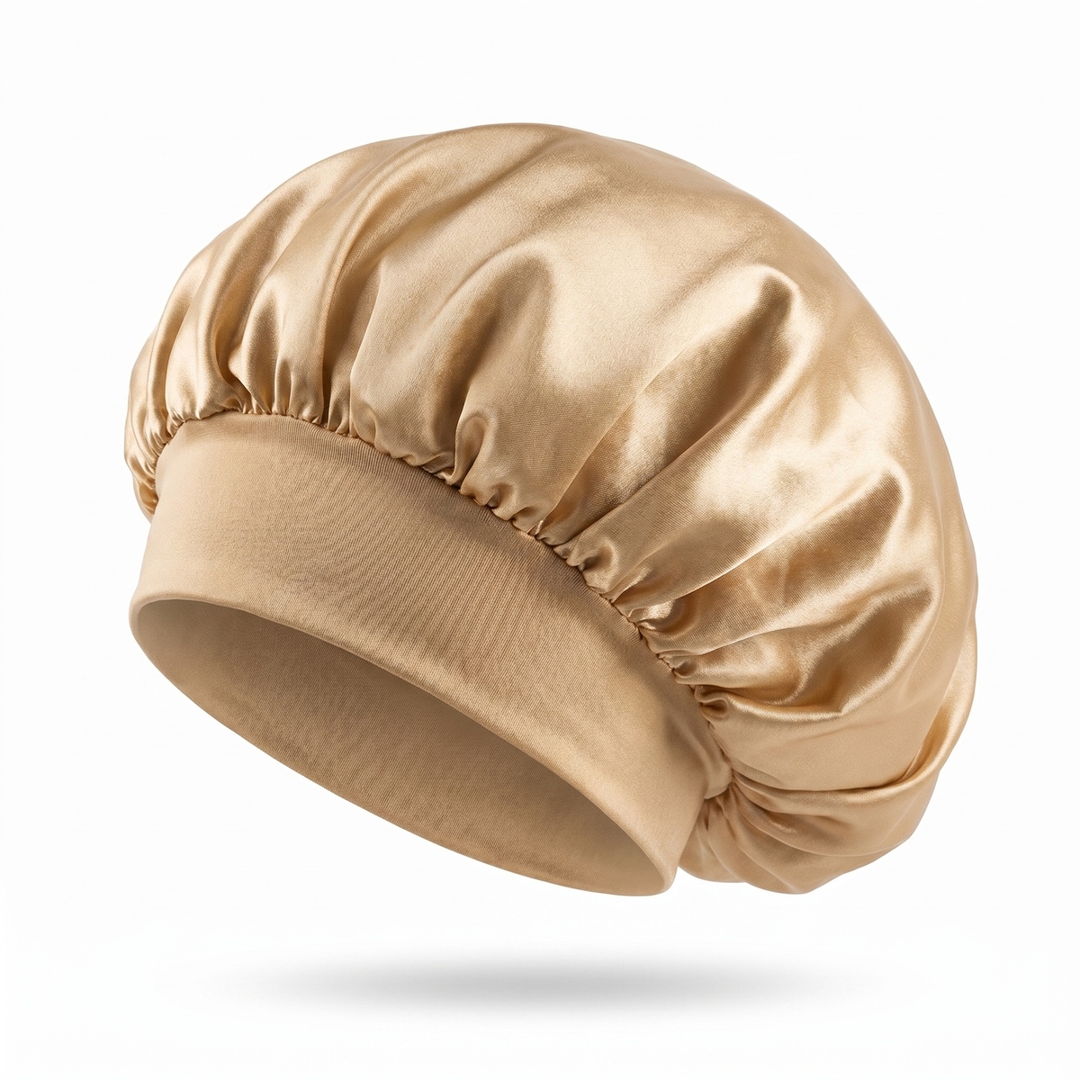 Gold PT Satin Silk Bonnet