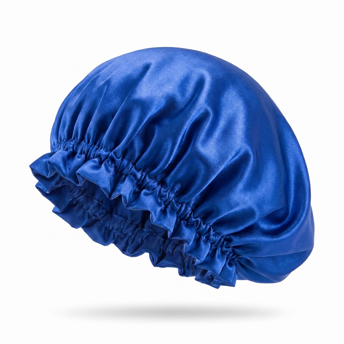 Sapphire Blue PT Satin Silk Bonnet