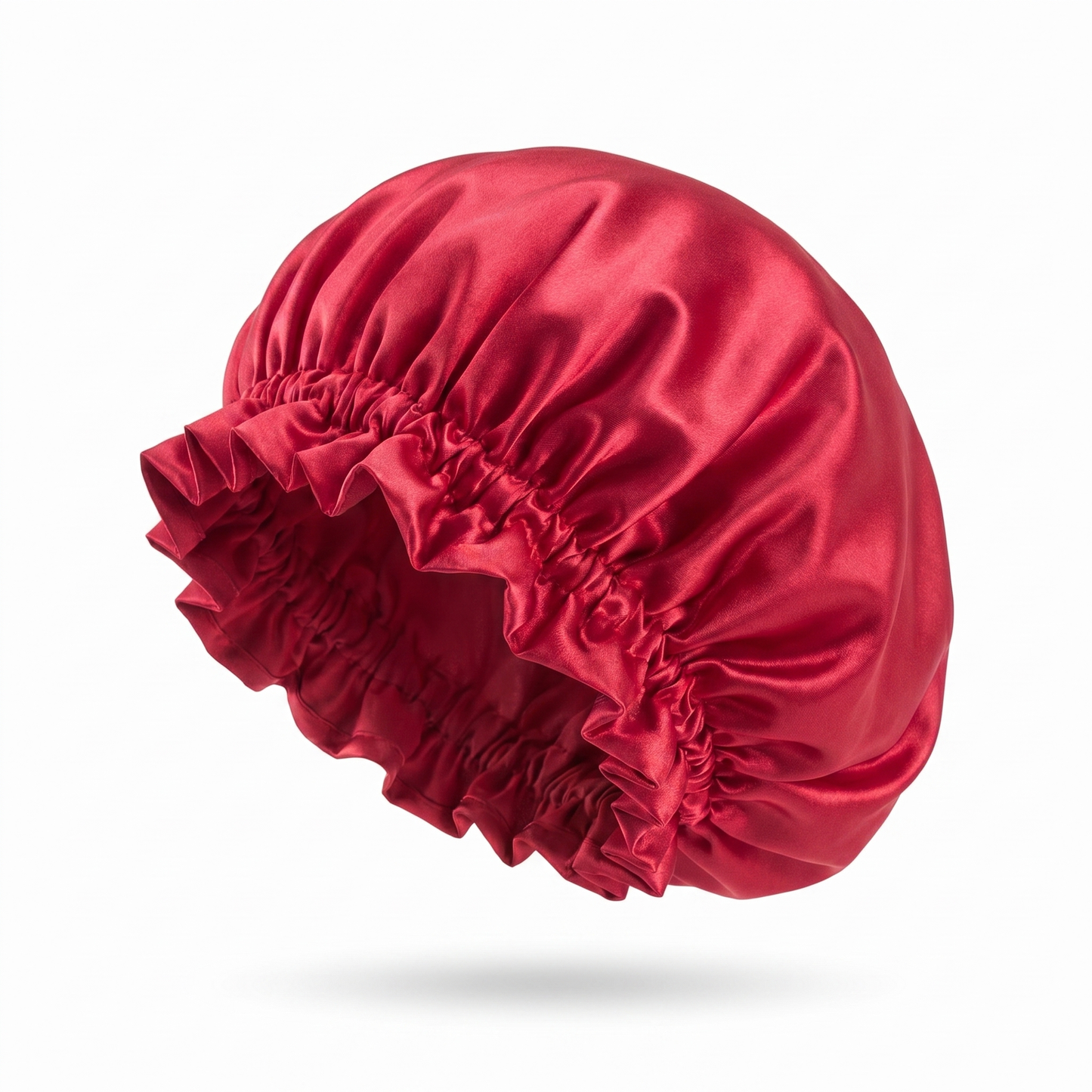 Red PT Satin Silk Bonnet