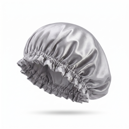 Silver PT Satin Silk Bonnet