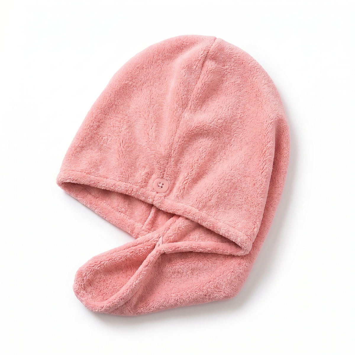 Pink Microfiber Hair Towel